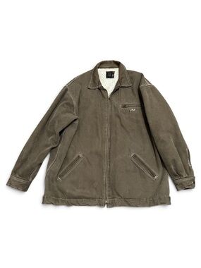 VTG Rusty Skate Sherpa lined Jacket Y2K